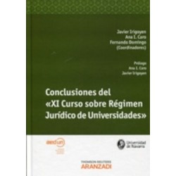 Conclusiones del "20 Curso sobre Régimen Jurídico de Universidades"
