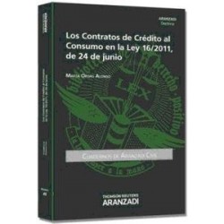 Los Contratos de Crédito al Consumo en la Ley 16/2011,De 24 de Junio