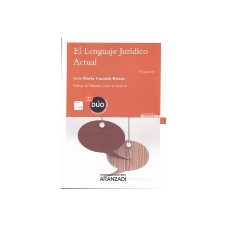 El Lenguaje Jurídico Actual "(Duo Papel + Ebook )"