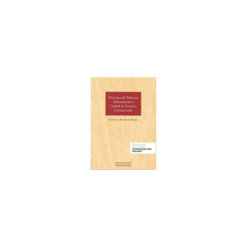Doctrina del Tribunal Administrativo Central de Recursos Contractuales "(Dúo Papel + Ebook )"