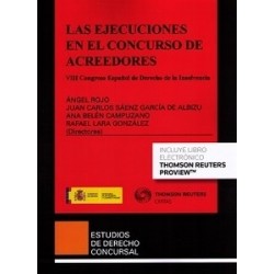 Las Ejecuciones en el Concurso de Acreedores  ( Papel + E-Book ) "VIII Congreso Español de...