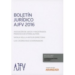 Boletín Jurídico Ajfv 2016 "Asociación de Jueces y Magistrados Francisco de Vitoria"