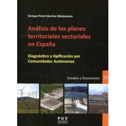 Análisis de los planes territoriales sectoriales en españa