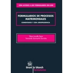 Formularios de Procesos Matrimoniales Comentados y con Jurisprudencia "Acceso Online a los Formularios"