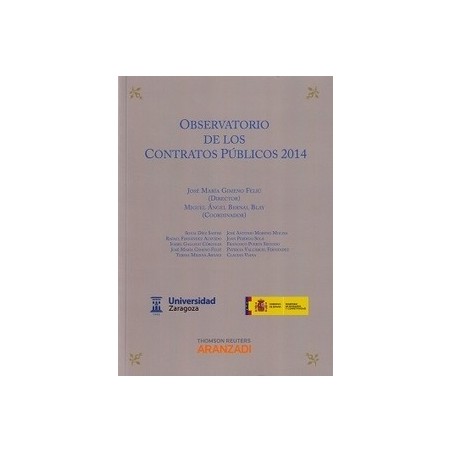 Observatorio de los Contratos Públicos 2014
