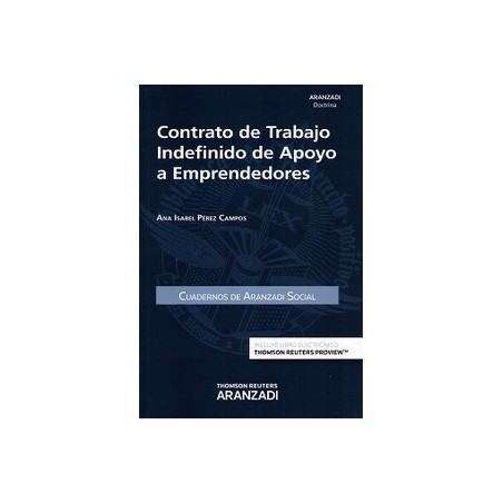 Contrato de Trabajo Indefinido de Apoyo a Emprendedores "(Duo Papel + Ebook)"