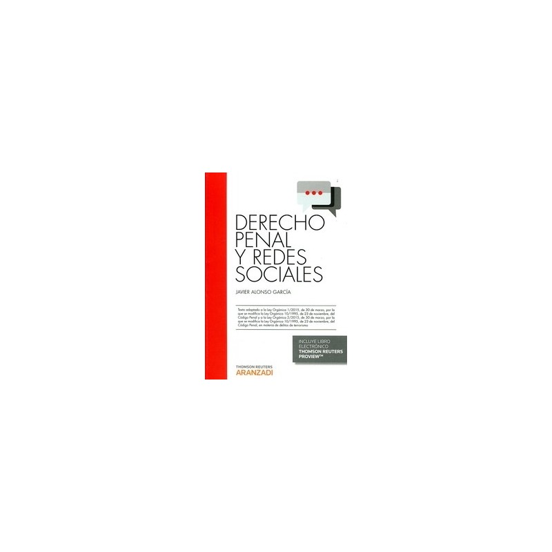 Derecho Penal y Redes Sociales "(Duo Papel + Ebook)"