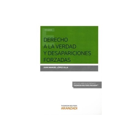 Derecho a la Verdad y Desapariciones Forzadas "(Duo Papel + Ebook)"