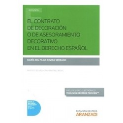 El Contrato de Decoración en el Derecho Español "(Duo Papel + Ebook )"