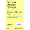 Adónde Va el Derecho Penal "(Duo Papel + Ebook )"