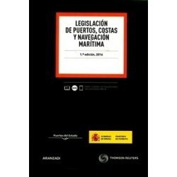 Legislación de Puertos, Costas y Navegación Marítima  (Dúo Papel + Ebook )