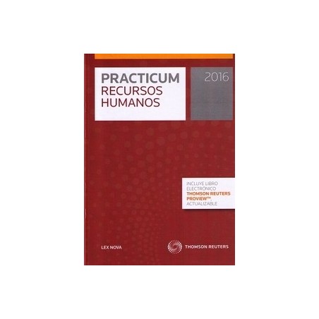 Practicum Recursos Humanos 2016 "(Duo Papel + Ebook )"