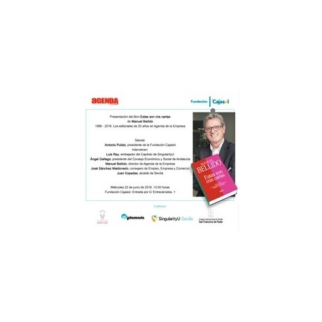 Estas Son mis Cartas.1996-2016 los Editoriales de De 20 Años en Agenda de la Empresa