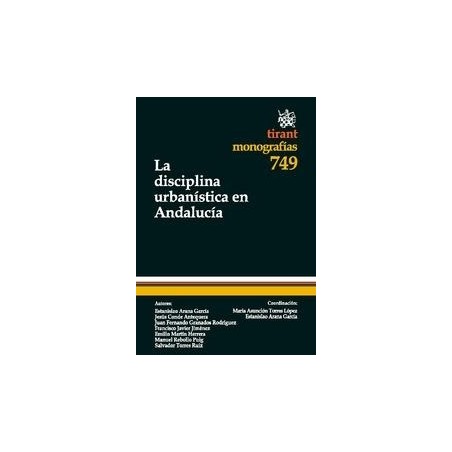 La Disciplina Urbanística en Andalucía