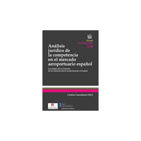 Análisis Jurídico de la Competencia en el Mercado Aeroportuario Español "Los Límites del Crecimiento de las Infraestructuras Ae