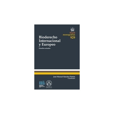 Bioderecho Internacional y Europeo Desafíos Actuales "+ Ebook con Descuento"