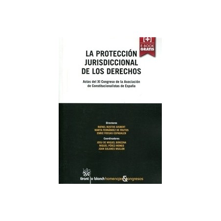 La Protección Jurisdiccional de los Derechos . Actas del XI Congreso de la Asociación de Constitucionalistas de "(Duo Papel + E