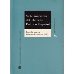 Siete Maestros del Derecho Público Español
