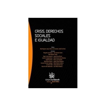 Crisis, Derechos Sociales e Igualdad "(Duo Papel + Ebook )"