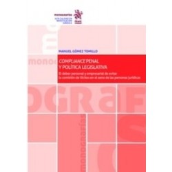 Compliance Penal y Política Legislativa "(Dúo Papel + Ebook )"