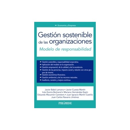Gestión Sostenible de las Organizaciones "Modelo de Responsabilidad"
