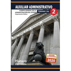 Auxiliar Administrativo. Temario Vol.2 "Administración del Estado"