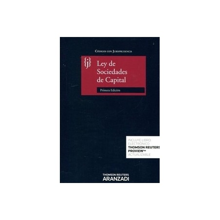 Ley Sociedades de Capital con Jurisprudencia "(Duo Papel + Ebook)"
