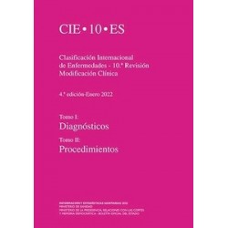 Clasificación internacional de enfermedades "CIE 10. 2 Tomos"