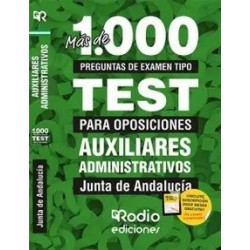 Auxiliares Administrativos. Junta de Andalucía. Más de 1.000 preguntas tipo test para oposiciones