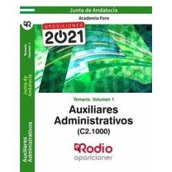 Temario Volumen 1. Auxiliares Administrativos de la Junta de Andalucía (C2.1000)