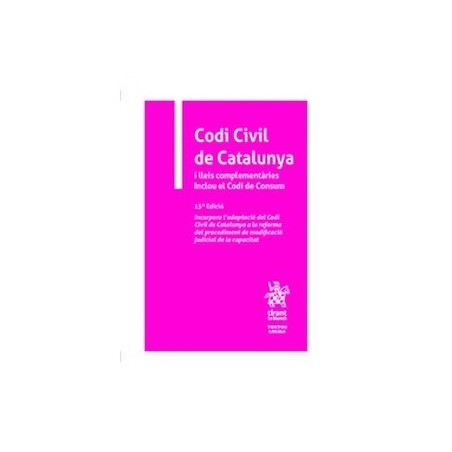 Codi Civil de Catalunya "Inclou el Codi de Consum (Papel + Ebook)"