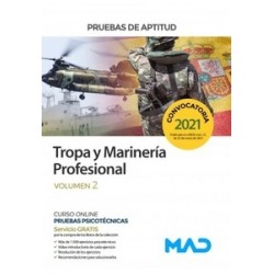 Pruebas de Aptitud para el Acceso a Tropa y Marinería Profesional Vol.2
