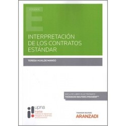 Interpretación de los contratos estándar (Papel + Ebook)