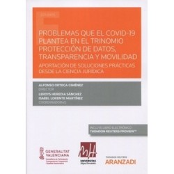 Problemas del Covid-19 plantea en el trinomio protección de datos, transparencia y movilidad "Aportación de soluciones práctica