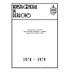 La Revista General de Derecho Digital "Años 1970 a 1979...