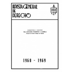 La Revista General de Derecho Digital "Años 1960 a 1969...