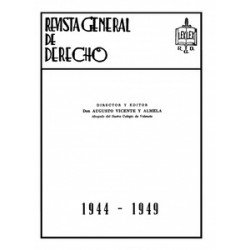 La Revista General de Derecho Digital "Años 1944 a 1949...