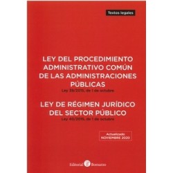 Ley del Procedimiento Administrativo Común de las Administraciones Públicas y Ley de Régimen Jurídico del Sector