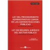Ley del Procedimiento Administrativo Común de las Administraciones Públicas y Ley de Régimen Jurídico del Sector