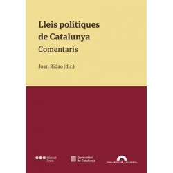 Lleis Polítiques de Catalunya "Comentaris"