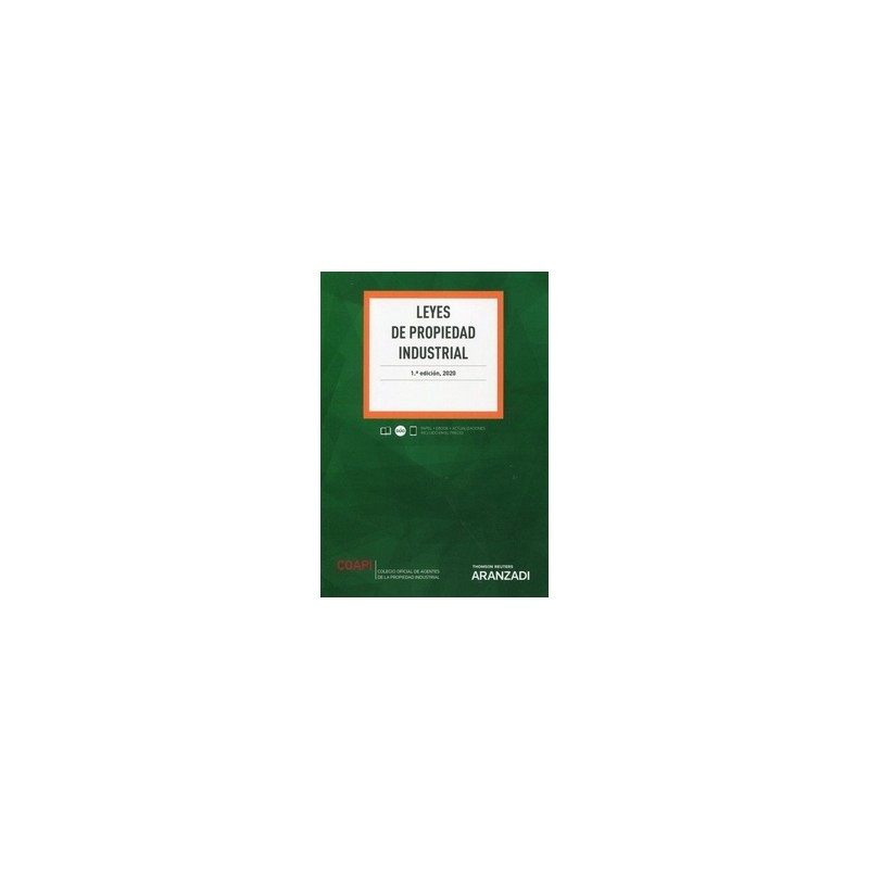 Leyes de Propiedad Industrial (Papel + Ebook)