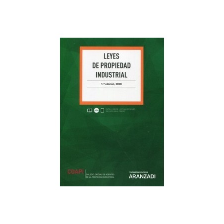 Leyes de Propiedad Industrial (Papel + Ebook)