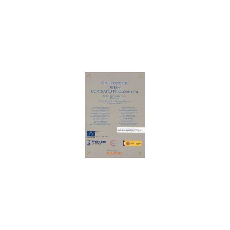 Observatorio de los Contratos Públicos 2019 (Papel + Ebook)