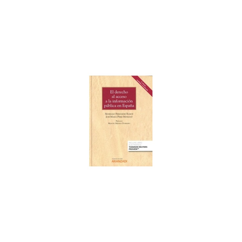 Derecho al Acceso a la Información Pública en España 2020 (Papel + Ebook)