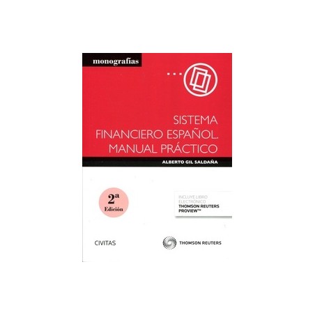 Sistema Financiero Español. Manual Práctico (Papel + Ebook)