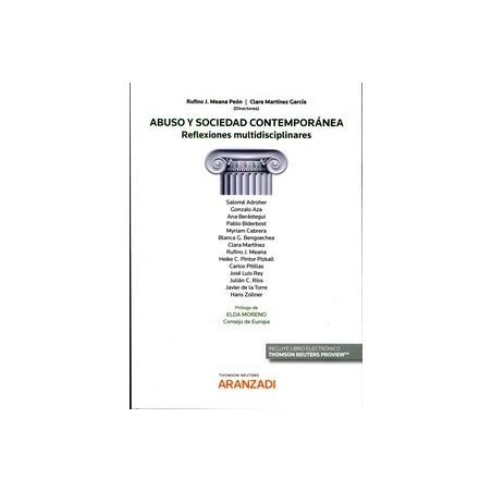 Abuso y Sociedad Contemporánea "Reflexiones Multidisciplinares (Papel + Ebook)"
