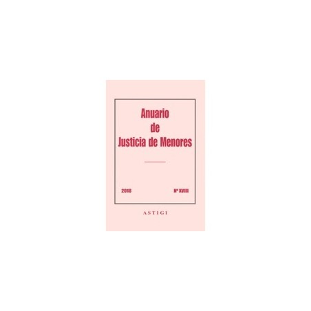Anuario de Justicia de Menores 2018 (XVIII)