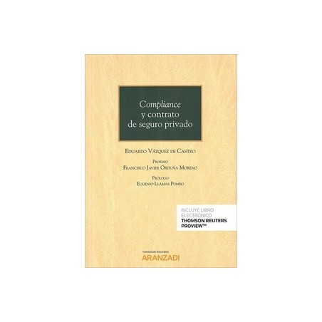 Compliance y Contrato de Seguro Privado (Papel + Ebook)