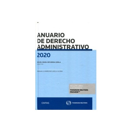 Anuario de Derecho Administrativo 2020 (Papel + Ebook)