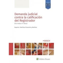 Demanda Judicial contra la Calificación del Registrador (Est Modus In Rebus) "Papel + Digital"